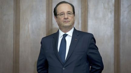 Fran&ccedil;ois Hollande le 13 d&eacute;cembre 2013 &agrave; Sao Paulo (Br&eacute;sil). (ALAIN JOCARD / AFP)