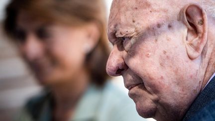 Jean-Claude Gaudin, le 24 juin 2020, à Marseille. (CLEMENT MAHOUDEAU / AFP)