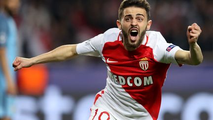 Le milieu de terrain de Monaco, Bernardo Silva (VALERY HACHE / AFP)