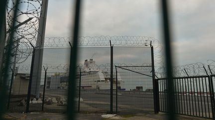 Le port de Ouistreham (Calvados). (ARTUR WIDAK / NURPHOTO)