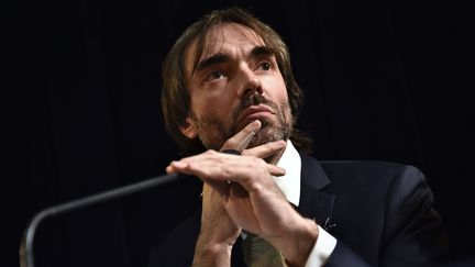 Cédric Villani, à la Sorbonne, à Paris, le 23 novembre 2019. (ANTONIN BURAT / HANS LUCAS / AFP)