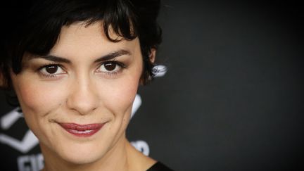 Audrey Tautou à Namur (10 octobre 2014)
 (Bruno Fahy / Belga Mag / Belga / AFP)