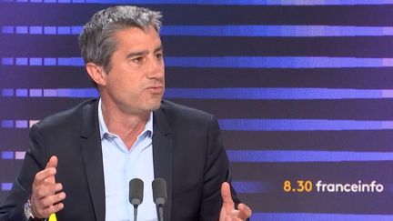 François Ruffin, député LFI de la Somme, sur franceinfo jeudi 1er juin 2023.. (FRANCEINFO / RADIO FRANCE)