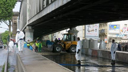 &nbsp; ("Des solutions d'accueil et d'hébergement adaptées pour chacun" seront trouvées affirme la préfecture de police © MAXPPP)