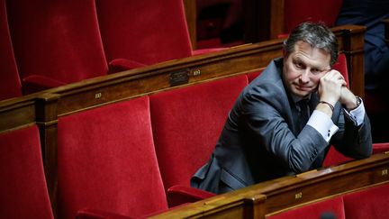 Sébastien Huyghe, le 10 janvier 2017, à l'Assemblée nationale. (Photo d'illustration) (THOMAS PADILLA / MAXPPP)