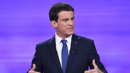 Manuel Valls à Paris, le 25 janvier 2017. (BERTRAND GUAY / POOL / AFP)