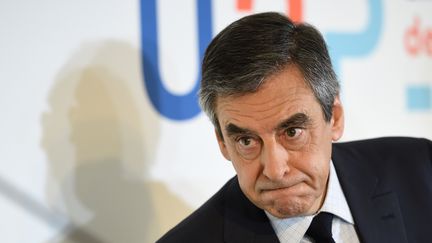 François Fillon le 16 mars 2017 à Paris. (ERIC FEFERBERG / AFP)