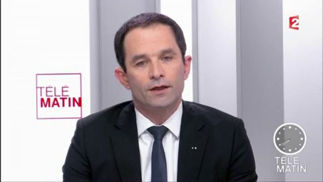 "Evidemment, je suis prêt à discuter avec Mélenchon", lance Benoît Hamon