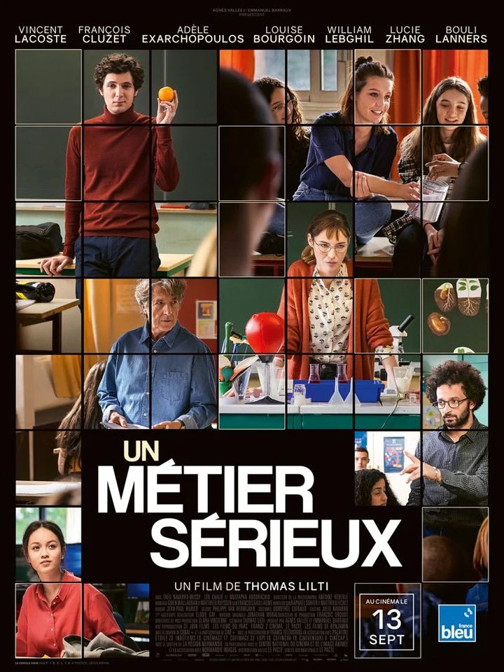 Affiche du film "Un métier sérieux", de Thomas Lilti, sortie le 13 septembre 2023 (LE PACTE)