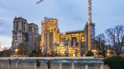 La cathédrale Notre-Dame de Paris, le 16 mars 2023. (GARDEL BERTRAND / HEMIS.FR / HEMIS.FR / AFP)