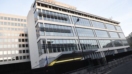 Les bureaux de la sous-direction anti-terroriste à Levallois-Perret, dans les Hauts-de-Seine.&nbsp; (LIONEL BONAVENTURE / AFP)