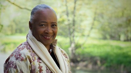 Barbara Hendricks, au Printemps de Bourges, le 17 avril 2019. (GUILLAUME SOUVANT / AFP)