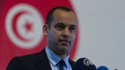 Le ministre tunisien du Développement, de l’Investissement et de la Coopération internationale, Yassine Brahim, à Tunis le 24 mai 2016. (AFP - Anadolu Agency - Amine Landoulsi)