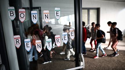 Rentrée scolaire. Illustration. (SEBASTIEN BOZON / AFP)