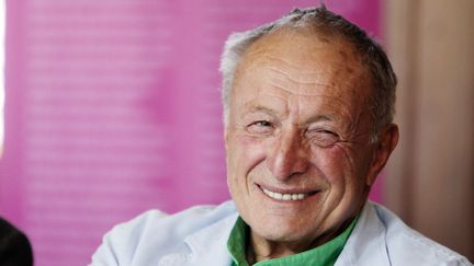 L'architecte britannique Richard Rogers en juin 2010, à Paris.&nbsp; (FRANCOIS GUILLOT / AFP)