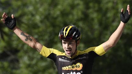 Primoz Roglic  (JEFF PACHOUD / AFP)