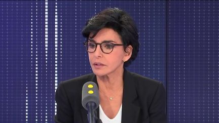 Rachida Dati, candidate Les Républicains à la mairie de Paris, était l'invitée de franceinfo jeudi 23 janvier. (FRANCEINFO / RADIO FRANCE)