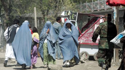 En Afghanistan, symbole de l'oppression des femmes, le hashtag "meetoo" a fait aussi son apparition. (MAXPPP)