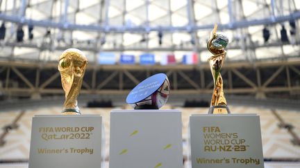 Qui remportera la Coupe du monde 2022 ? Comment les journalistes et les équipes de Radio France ont-ils travaillé au Qatar ? Nathalie Ianneta, directrice des sports à Radio France répond aux auditeurs. (Illustration) (SHAUN BOTTERILL - FIFA / FIFA VIA GETTY IMAGES)