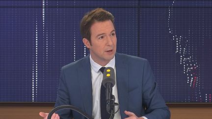 Guillaume Peltier, député du Loir-et-Cher et vice-président du parti Les Républicains (LR), invité du "8.30 franceinfo" lundi 4&nbsp;novembre&nbsp;2019 ((FRANCEINFO / RADIOFRANCE))