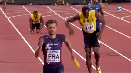 Mondiaux d'athlétisme : revivez la finale du 4x100 mètres