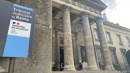 Le palais de justice de Reims (photo d'illustration). (STÉPHANE MAGGIOLINI / RADIO FRANCE)