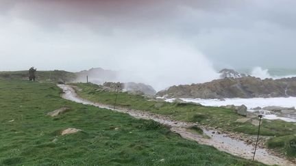 Tempête Darragh : des milliers de foyers privés d’électricité (franceinfo)