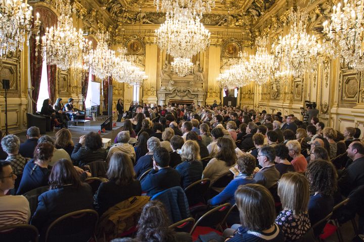 Conférence - L'heure du crime - 2017 (© Elodie Bonin - Quais du Polar)