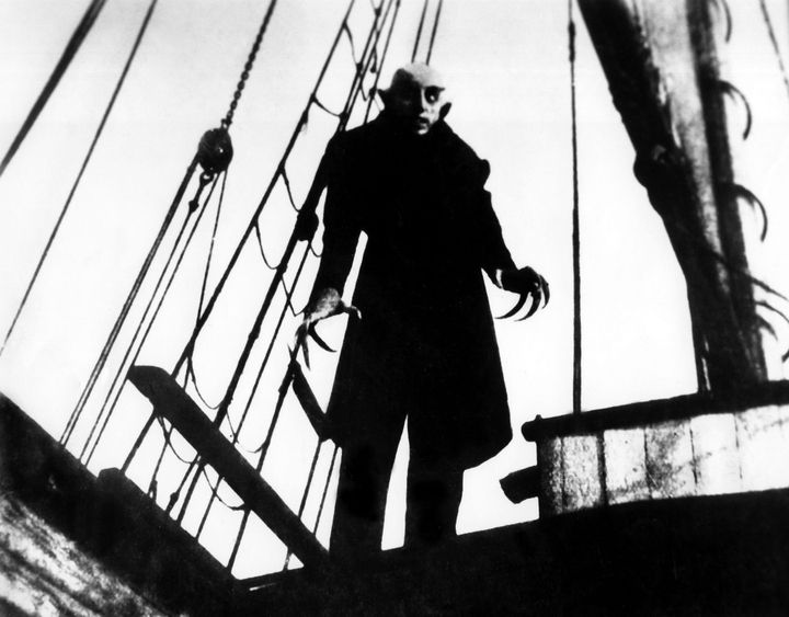 "Nosferatu le vampire" (1922) de Murnau.
 (PRANA FILM / Collection Christophel)