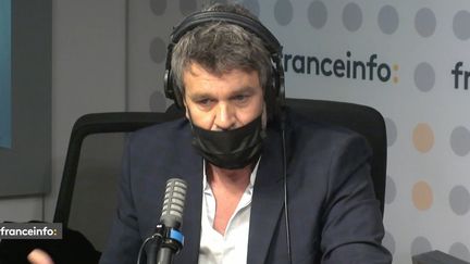 Hervé Mathoux, journaliste à Canal + (CAPTURE D'ECRAN FRANCEINFO)