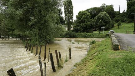 La commune de&nbsp;Bourbonne-les-Bains (Haute-Marne), le 13 juillet 2021.&nbsp; (ALAIN DELPEY / HANS LUCAS / AFP)