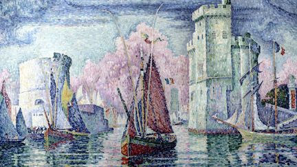 "Le Port de la Rochelle" de Paul Signac a été volé au Musée des Beaux-Arts de Nancy.
 (PHOTO JOSSE / LEEMAGE)