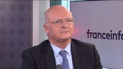 Thierry Laborde, directeur général délégué de BNP Paribas, le 3 mai 2022. (FRANCEINFO / RADIO FRANCE)