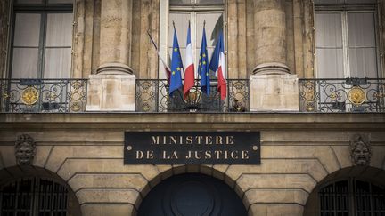 Le ministère de la Justice à Paris en octobre 2016 (LIONEL BONAVENTURE / AFP)