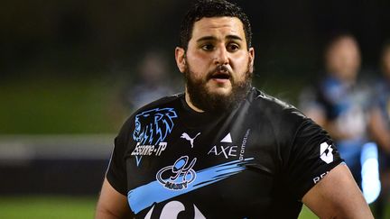 Sofiane Chellat, joueur de rugby dans l'équipe de Massy (Essonne), le 2 mars 2018. (GETTY IMAGES)