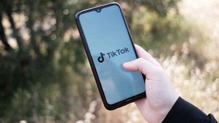 The Senate commission of inquiry charged with studying the operation and "influence strategy" from TikTok issued its conclusions on July 6, 2023. (NIKOLAS KOKOVLIS / NURPHOTO / AFP)