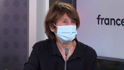 La sociologue Monique Dagnaud, directrice de recherche au CNRS, invitée de franceinfo vendredi 29 janvier 2021. (FRANCEINFO / RADIO FRANCE)