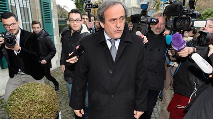 &nbsp; (Michel Platini reste suspendu de toute activité dans le football jusqu'au 5 janvier © Maxppp)