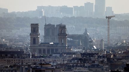 Une vue aérienne de Paris, le 15 septembre 2020. (THOMAS COEX / AFP)