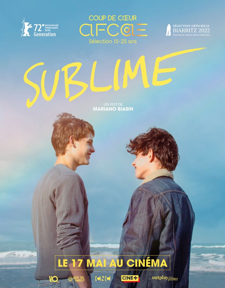 Affiche du film "Sublime", de Mariano Biasin, sortie le 17 mai 2023 (OUTPLAY FILMS)