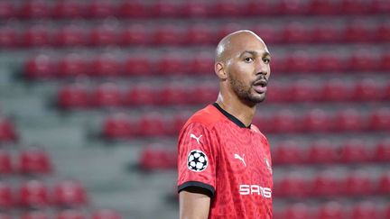 Steven Nzonzi pendant le match de Ligue des champions entre Rennes et Chlesea, le 24 novembre 2020. (DAVE WINTER/BPI/SHUTTERSTOCK/SIPA / SHUTTERSTOCK)