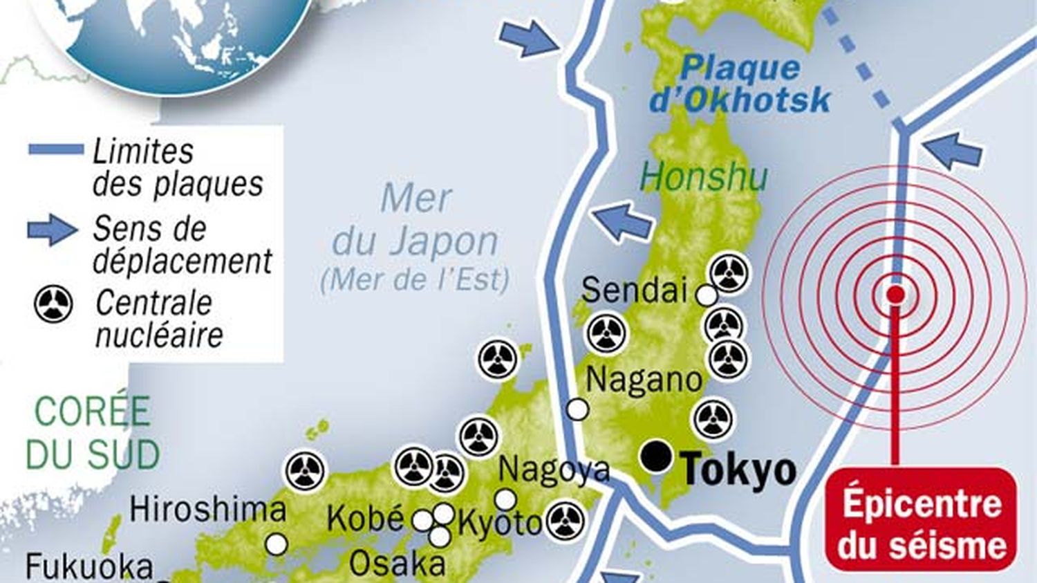 Etat D'urgence Nucléaire Après Le Séisme Au Japon