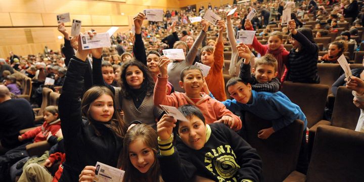 Les enfants fans de &quot;la Folle journée&quot;
 (DR)