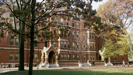 L'universit&eacute; d'Harvard, &agrave; Cambridge (Massachusetts). (PATRICE TOURENNE / PHOTONONSTOP / AFP)