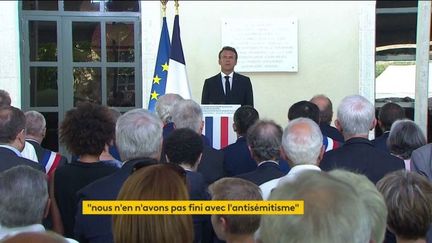 Rafle du Vel d'Hiv : revivez le discours d'Emmanuel Macron à Pithiviers