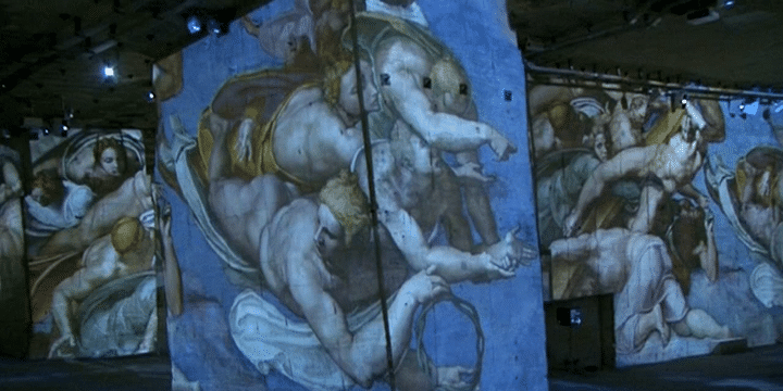 Le plafond de la Chapelle Sixtine comme vous ne l'avez jamais vu.
 (France 3)