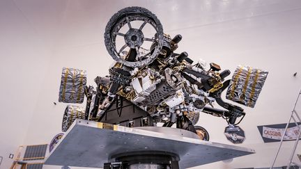 Le rover Perseverance lors de tests au Kennedy Space Center (Floride) (- / NASA)