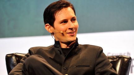 Pavel Dourov, PDG et cofondateur de Telegram, au salon TechCrunch Disrupt, le 21 septembre 2015 à San Francisco, en Californie. (STEVE JENNINGS / GETTY IMAGES NORTH AMERICA / AFP)