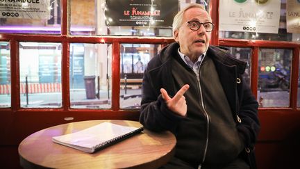 Fabrice Luchini, à Paris, le 11 janvier 2018. (MAXPPP)