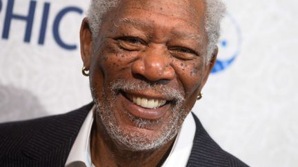 Morgan Freeman, le 21 mars 2016, à New York.
 (Erik Pendzich/REX/Shutterstock/SIPA)